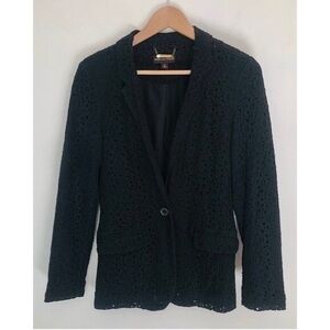 Dana Buchman Black Lace Blazer